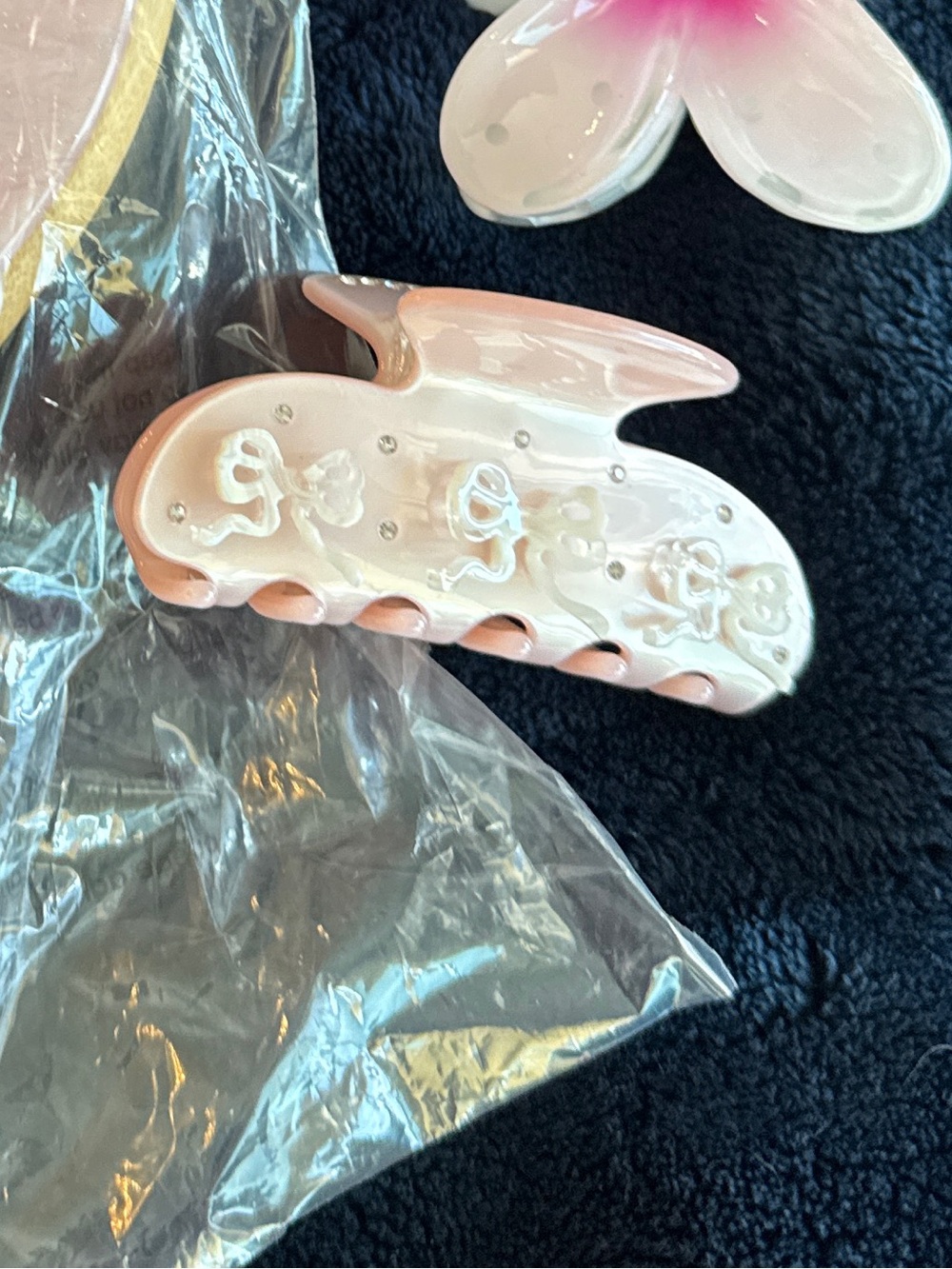 Emi Jay Sweeheart Hair Clip - pink pixie